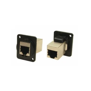 CP30222SM3B Suppliers CP30222SM3B Coupler FT Modular Connector Adapters Jack 8p8c RJ45 Shielded CP3022-2SM3B Panel Mount Flange 2 Hole