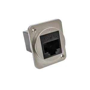 EHRJ45D6SM3 Supplier EHRJ45D6SM3 Coupler EH Modular Connector Adapters Jack 8p8c RJ45 Shielded EHRJ45-D6SM3 Panel Mount Square Flange