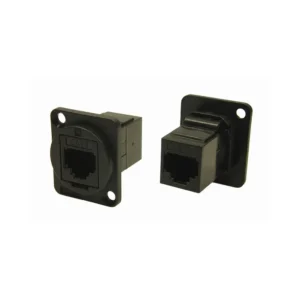 CP30223 Wholesale CP30223 Coupler FT Modular Connector Adapters Jack 6p4c RJ11 RJ14 Unshielded CP30-223 Panel Mount Flange 2 Hole