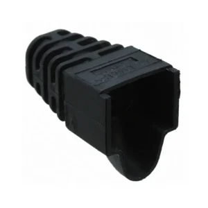 569876-1 New Sale 569876-1 Boot Hooded Modular Connector Accessory For Cat3 5 5e Shielded Modular RJ45 Plugs Snag-less 5698761 Black