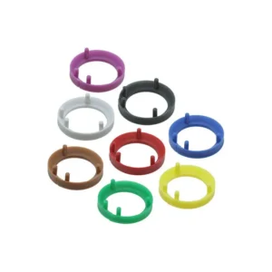 1656893 BOM List 1656893 Coding Ring PLUSCON VS Modular Connector Accessory For RJ45 Plugs 10 each of 8 Colors 1656-893 Multiple