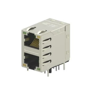 2301997-5 Electronic Components Supplier 2301997-5 RJ45 Modular Connector Jack With Magnetics 2 Port 23019975 10/100 Base-T AutoMDIX