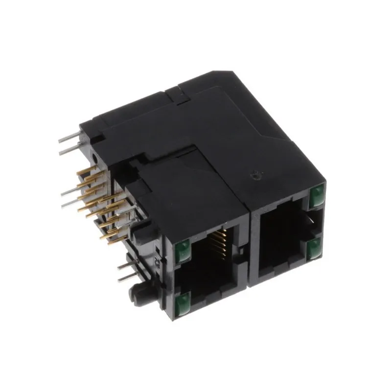 RJSAE508502 BOM Connectors Supplier RJSAE508502 Jack RJSAE Modular Connector 8p8c RJ45 Ethernet Unshielded RJSAE5-08502 Through Hole