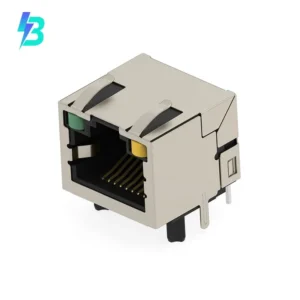 5-2501551-9 5-2501551-9 Jack Modular Connector 8p8c Shielded EMI Finger 525015519 Through Hole Right Angle