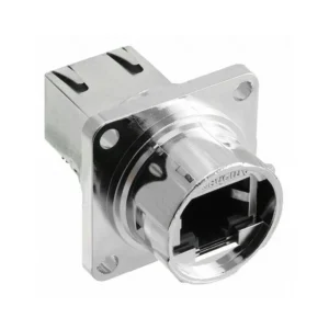 RJF54462M1 Brand RJF54462M1 Coupler RJF 5446 Modular Connector Adapters Jack 8p8c RJ45 Shielded RJF54-462M1 Panel Mount Square Flange