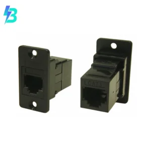 CP30623 One-Stop Kitting Service CP30623 Coupler Modular Connector Adapters Jack 6p4c RJ11 RJ14 CP30-623 Panel Mount Flange 2 Hole