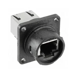 RJF544621 On Sale RJF544621 Coupler RJF 5446 Modular Connector Adapters Jack 8p8c RJ45 Shielded RJF54-4621 Panel Mount Square Flange