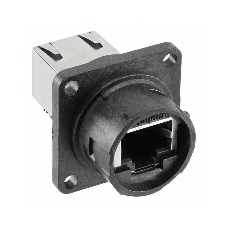 RJF544621 On Sale RJF544621 Coupler RJF 5446 Modular Connector Adapters Jack 8p8c RJ45 Shielded RJF54-4621 Panel Mount Square Flange