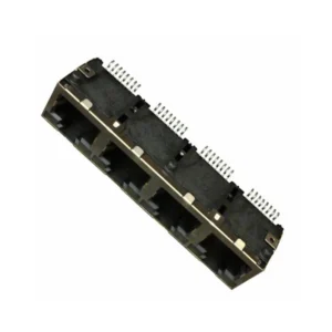 RJSSE-5380-04 Brand Accessory RJSSE-5380-04 Jack RJSSE Modular Connector 8p8c RJ45 Ethernet Shielded EMI Finger RJSSE538004 Surface Mount