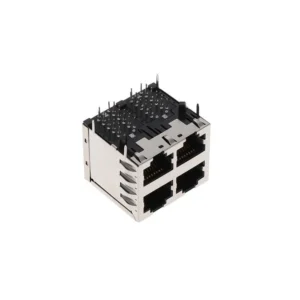 ARJM22A1-547-NN-EW2 ARJM22A1-547-NN-EW2 RJ45 ARJM22 Modular Connector Jack With Magnetics 4 Port ARJM22A1547NNEW2 10/100/1000 Base-T AutoMDIX