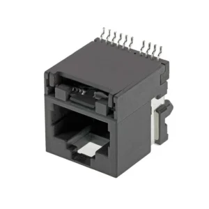 V895-1001-AW On Sale V895-1001-AW RJ45 MagJack Modular Connector Jack With Magnetics 1 Port 10/100 Base-T AutoMDIX Power over Ethernet PoE