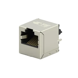 5-2301995-1 5-2301995-1 RJ45 Modular Connector Jack With Magnetics 1 Port 523019951 10/100/1000 Base-T AutoMDIX