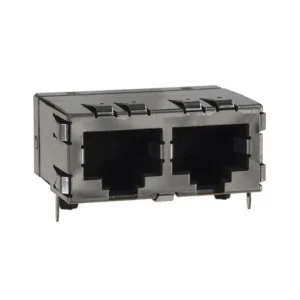 406562-1 406562-1 Jack Modular Connector 8p8c RJ45 Ethernet Shielded EMI Finger 4065621 Through Hole