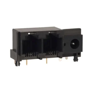 TM5RT1-1204PWJ PCB Connectors TM5RT1-1204PWJ Jack with Power Jack TM-DS Modular Connector 6p2c RJ11 Unshielded TM5RT11204PWJ Through Hole