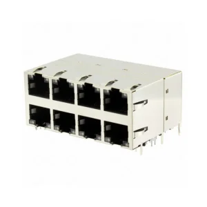 857351008 On Sale 857351008 RJ45 85735 Modular Connector Jack With Magnetics 8 Port 85735-1008 10/100/1000 Base-T AutoMDIX Power over