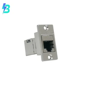 NHRJ45D6AS Brand Connectors NHRJ45D6AS Coupler NH Modular Connector Adapters Jack 8p8c RJ45 Shielded NHRJ4-5D6AS Panel Mount Flange