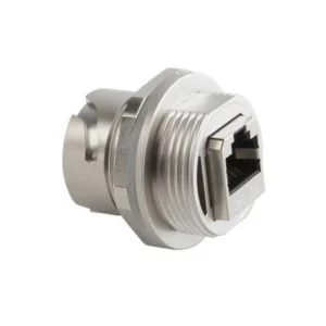 17-10012 PCB Connectors Supplier 17-10012 Coupler Modular Connector Adapters Jack 8p8c RJ45 Shielded 1710012 Panel Mount Bulkhead