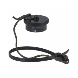 RJ11FC6B Connectors Accessories RJ11FC6B Cap Cover RJ11F Modular Connector Accessory For RJ11F Series Plug Lanyard RJ11-FC6B Black