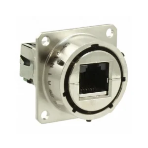 RJF62SA1N RJF62SA1N Coupler RJF 6 Modular Connector Adapters Jack 8p8c RJ45 RJF62-SA1N Panel Mount Square Flange