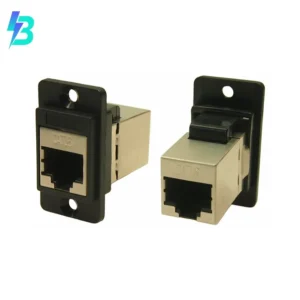 CP30722S Wholesale CP30722S Coupler DUALSLIM Modular Connector Adapters Jack 8p8c RJ45 Shielded CP30-722S Panel Mount Flange 2 Hole