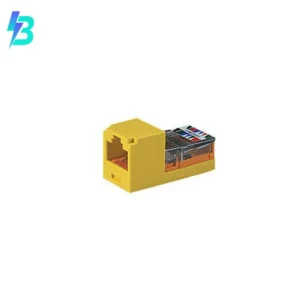 CJ588YLY CJ588YLY Jack Mini-Com Mini-Jack TX5e Modular Connector 8p8c RJ45 Ethernet Unshielded CJ58-8YLY Panel Mount