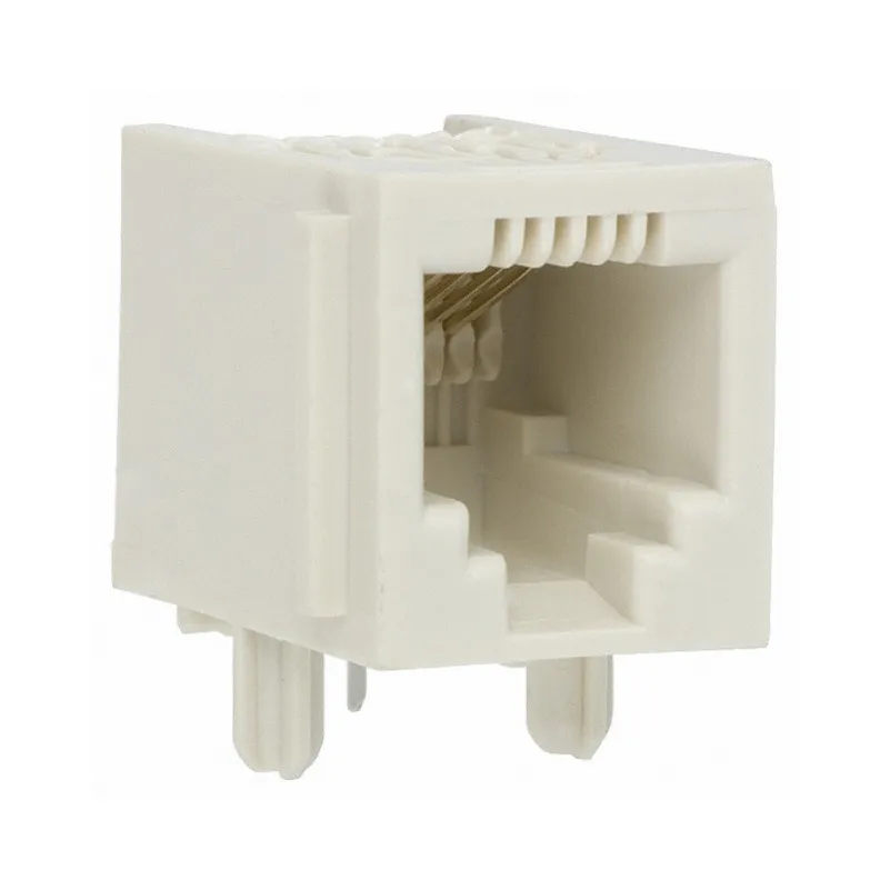 RJ11-4L-B Professional Electronic Components Supplier RJ11-4L-B Jack L Modular Connector 6p4c RJ11 RJ14 Unshielded RJ114LB Through Hole