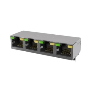 RJE594886111 RJE594886111 Jack RJE59 Modular Connector 8p8c RJ45 Ethernet Shielded EMI Finger RJE594-886111 Through Hole