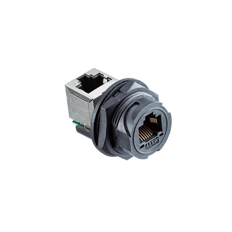 RCP-5SPFFV-TCM7001 Supplier RCP-5SPFFV-TCM7001 Coupler Modular Connector Adapters Jack 8p8c RJ45 Shielded RCP5SPFFVTCM7001 Panel Mount Bulkhead