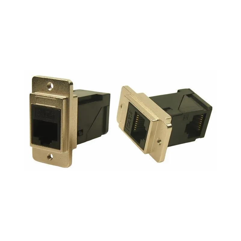 CP30752M3 Sale CP30752M3 Coupler DUALSLIM Modular Connector Adapters Jack 8p8c RJ45 Unshielded CP307-52M3 Panel Mount Flange 2 Hole