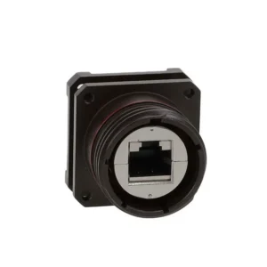 RJFTV25GF459 New Sale RJFTV25GF459 Jack RJF TV Modular Connector 8p8c RJ45 Ethernet Unshielded RJFTV2-5GF459 Panel Mount Square Flange
