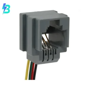 TM1RV-623K64-35S-150 Original TM1RV-623K64-35S-150 Jack TM-W Modular Connector 6p4c RJ11 RJ14 Unshielded TM1RV623K6435S150 Free Hanging In-Line