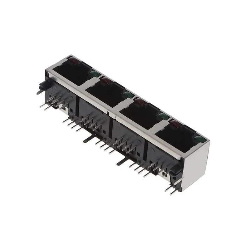 RJHSE5F8704 RJHSE5F8704 Jack RJHSE Modular Connector 8p8c RJ45 Ethernet Shielded RJHSE5-F8704 Through Hole