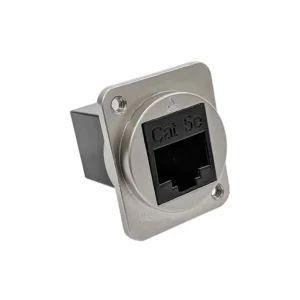 EHRJ45D5EM3 BOM List EHRJ45D5EM3 Coupler EH Modular Connector Adapters Jack 8p8c RJ45 Unshielded EHRJ45-D5EM3 Panel Mount Square Flange