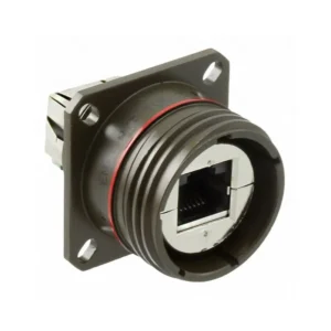 RJFTV62A1G Original RJFTV62A1G Coupler RJF TV Modular Connector Adapters Jack 8p8c RJ45 Shielded RJFTV-62A1G Panel Mount Square Flange