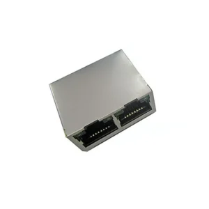 ARJ-202A PCB Connectors Accessory ARJ-202A RJ45 ARJ Modular Connector Jack With Magnetics 2 Port ARJ202A 10/100/1000 Base-T AutoMDIX