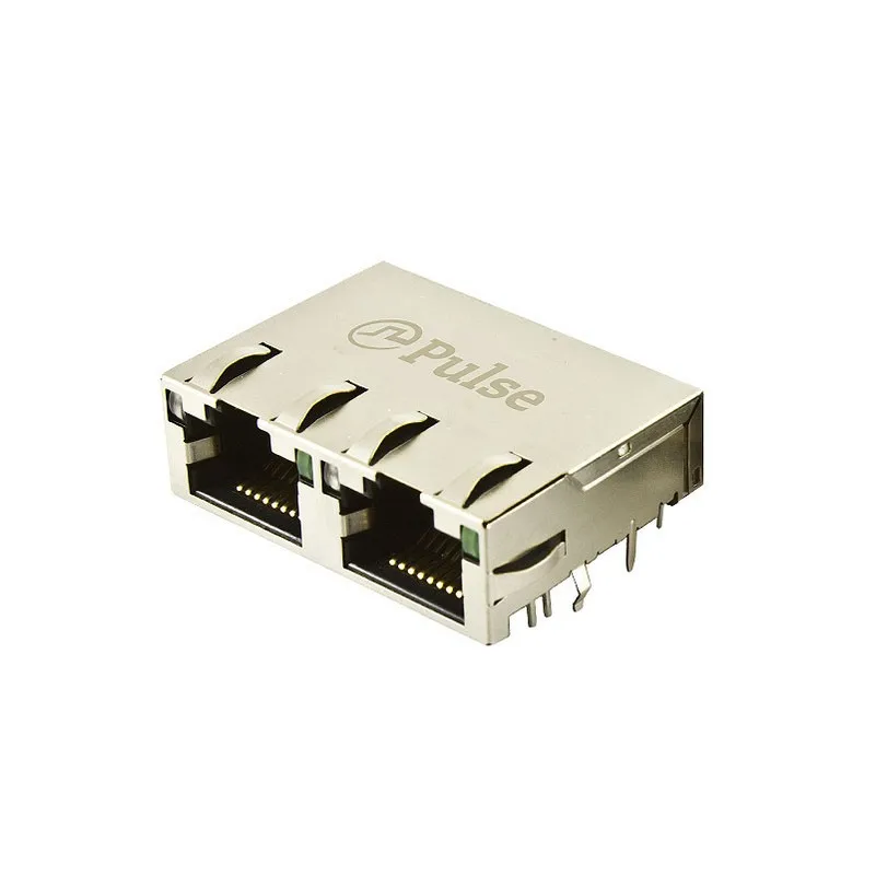 JTL-U1002NL One-Stop Kitting Service Supplier JTL-U1002NL RJ45 PULSEJACK JTL Connector Jacks With Magnetics 2 Port JTLU1002NL 10G Base-T