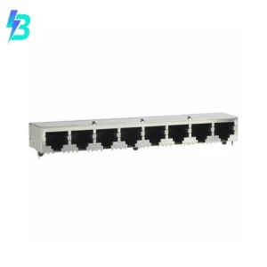 5558526-1 China Agent Service Support 5558526-1 Jack Modular Connector 8p8c RJ45 Ethernet Shielded EMI Finger 55585261 Through Hole