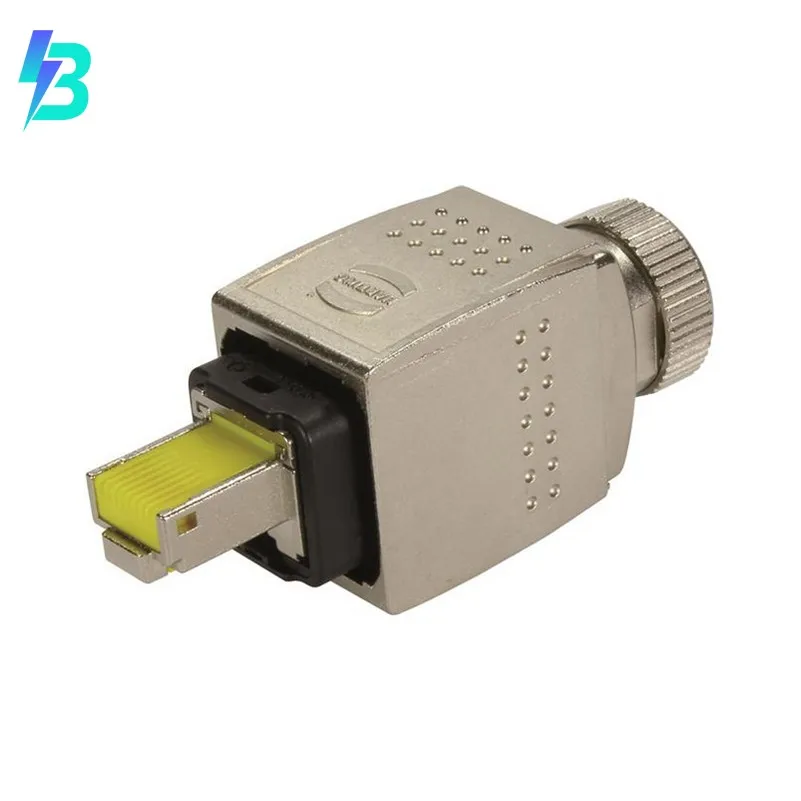 20821040001 PCB Connectors Accessories 20821040001 Plug Ha-Vis preLink Modular Connector 8p8c RJ45 Ethernet IDC 20 82 104 0001 Shielded