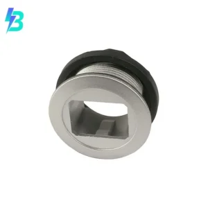 09454520000 Connectors Accessory 09454520000 Panel Mount Frame Modular Connector Accessory For Har-Port Jacks IP20 09 45 452 0000 Silver