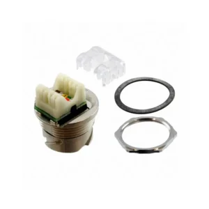 09153000301 Brand Accessory 09153000301 Jack Han-Max Modular Connector 8p8c RJ45 Ethernet Unshielded 09 15 300 0301 Panel Mount Bulkhead