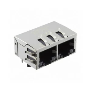 5-2301996-6 Professional BOM Supplier 5-2301996-6 RJ45 Modular Connector Jack With Magnetics 2 Port 523019966 10/100 Base-T AutoMDIX