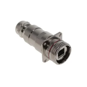 RJFTV62APEM1N RJFTV62APEM1N Coupler RJF TV Modular Connector Adapters Jack 8p8c RJ45 Shielded RJFTV62-APEM1N Panel Mount Square Flange