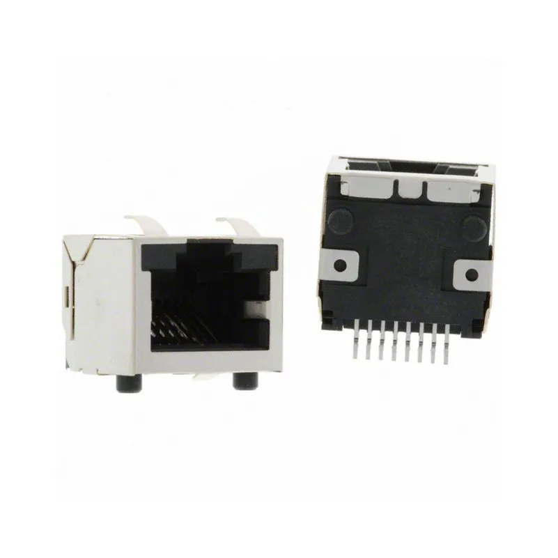 RJSSE-5380 RJSSE-5380 Jack RJSSE Modular Connector 8p8c RJ45 Ethernet Shielded EMI Finger RJSSE5380 Surface Mount