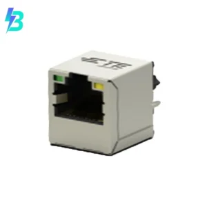 5-2337993-2 Brand 5-2337993-2 RJ45 Modular Connector Jack With Magnetics 1 Port 523379932 10/100 Base-T AutoMDIX Power over Ethernet PoE