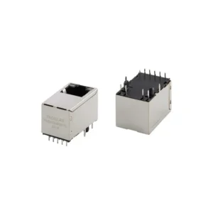 TMJD4835-8KB51NL Brand Connectors TMJD4835-8KB51NL RJ45 Atmos Series Connector Jacks With Magnetics 1 Port TMJD48358KB51NL 1G Base-T AutoMDIX