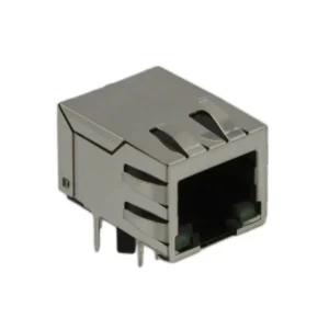 SI-60001-F Connectors Supplier SI-60001-F RJ45 MagJack ST SI-60000 Connector Jacks With Magnetics 1 Port SI60001F 10/100 Base-T AutoMDIX