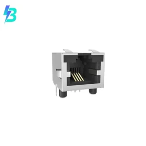 RJHSE7440 PCB Connectors Accessory RJHSE7440 Jack RJHSE Modular Connector 6p4c RJ11 RJ14 Shielded EMI Finger RJHSE-7440 Through Hole
