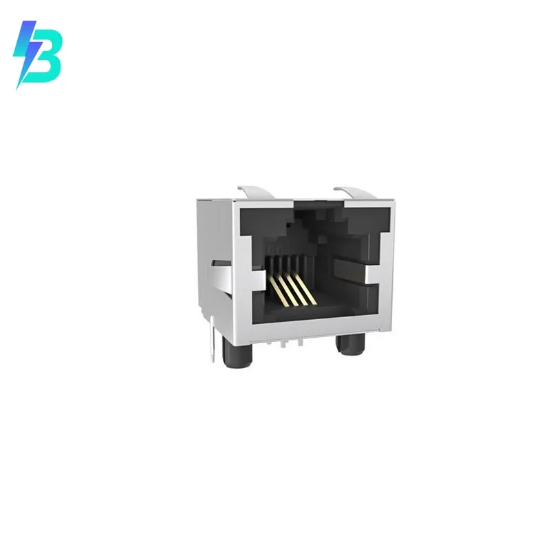 RJHSE7440 PCB Connectors Accessory RJHSE7440 Jack RJHSE Modular Connector 6p4c RJ11 RJ14 Shielded EMI Finger RJHSE-7440 Through Hole