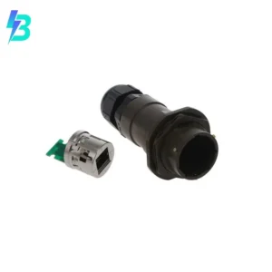 RJF7PE2G00 Connectors Accessories RJF7PE2G00 Jack RJF Modular Connector 8p8c RJ45 Ethernet Unshielded RJF7P-E2G00 Panel Mount Bulkhead