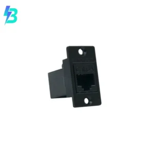 NHRJ45D6AB NHRJ45D6AB Coupler NH Modular Connector Adapters Jack 8p8c RJ45 Unshielded NHRJ4-5D6AB Panel Mount Flange